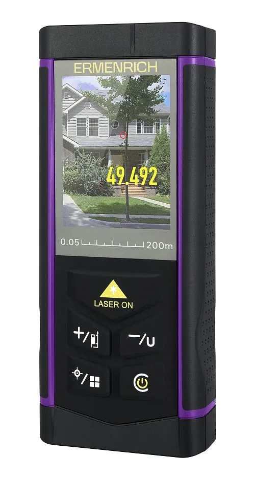 Лазерен измерител Ermenrich PRO LR200, с камера